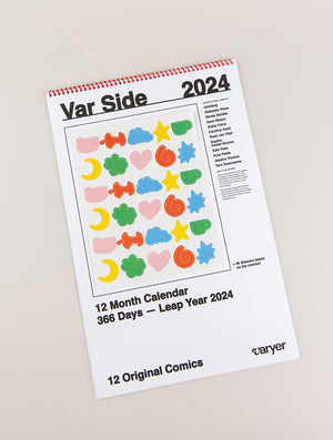 The Var Side Wall Calendar