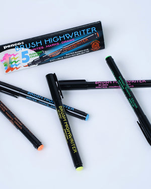 Brush Writer Highlighter Set