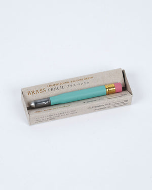 Brass Pencil Factory Green